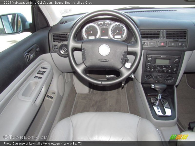 Speed Blue Metallic / Grey 2005 Volkswagen Jetta GLS Sedan