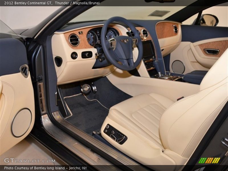  2012 Continental GT  Magnolia/Brunel Interior