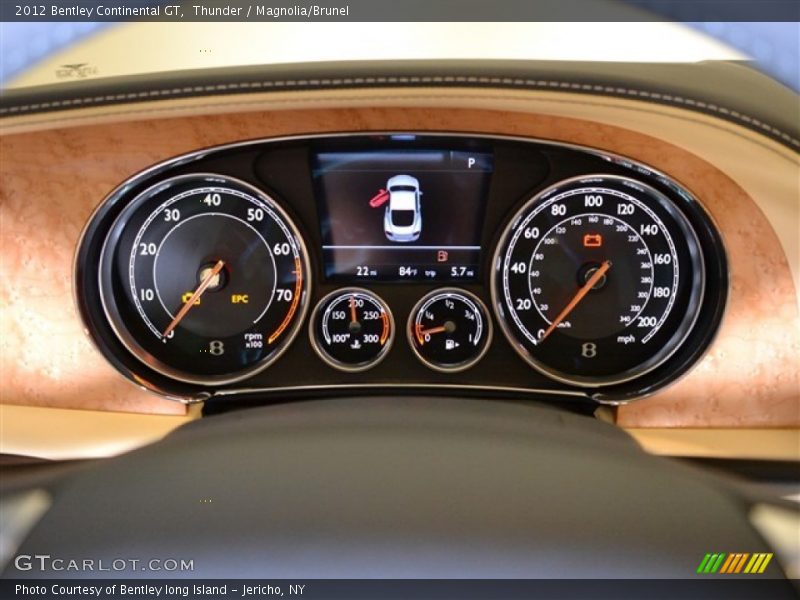 2012 Continental GT   Gauges