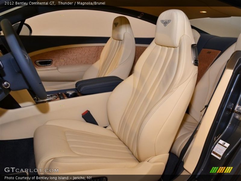  2012 Continental GT  Magnolia/Brunel Interior