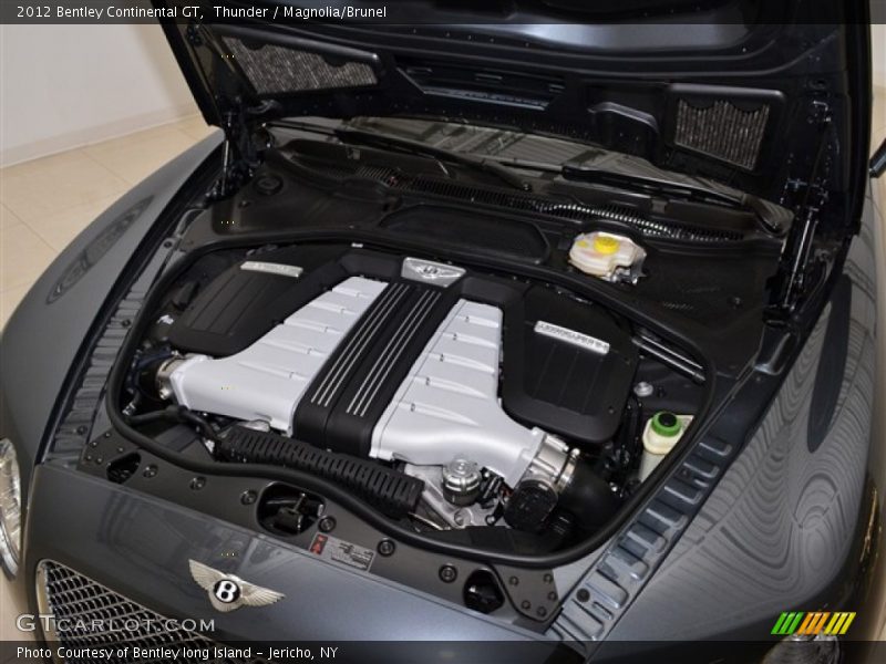  2012 Continental GT  Engine - 6.0 Liter Twin-Turbocharged DOHC 48-Valve VVT W12