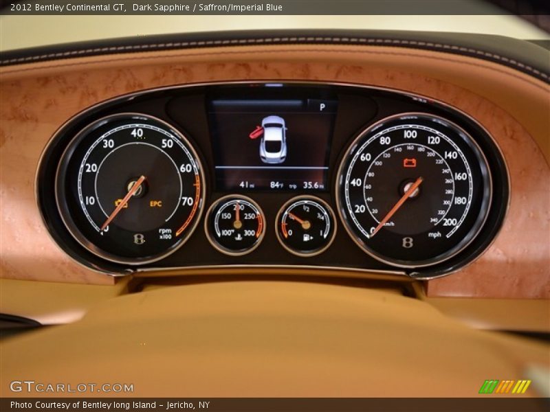  2012 Continental GT   Gauges