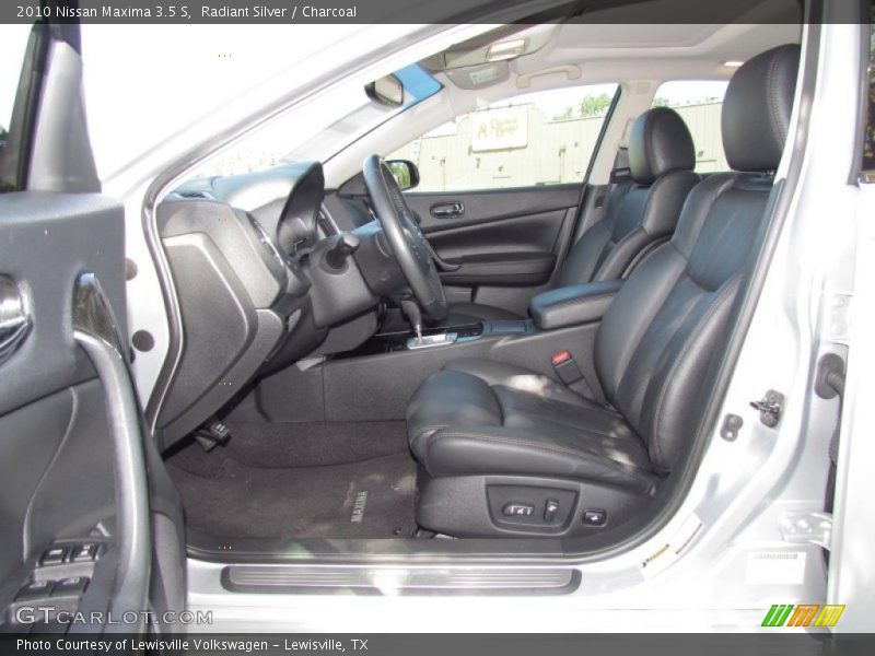 Radiant Silver / Charcoal 2010 Nissan Maxima 3.5 S