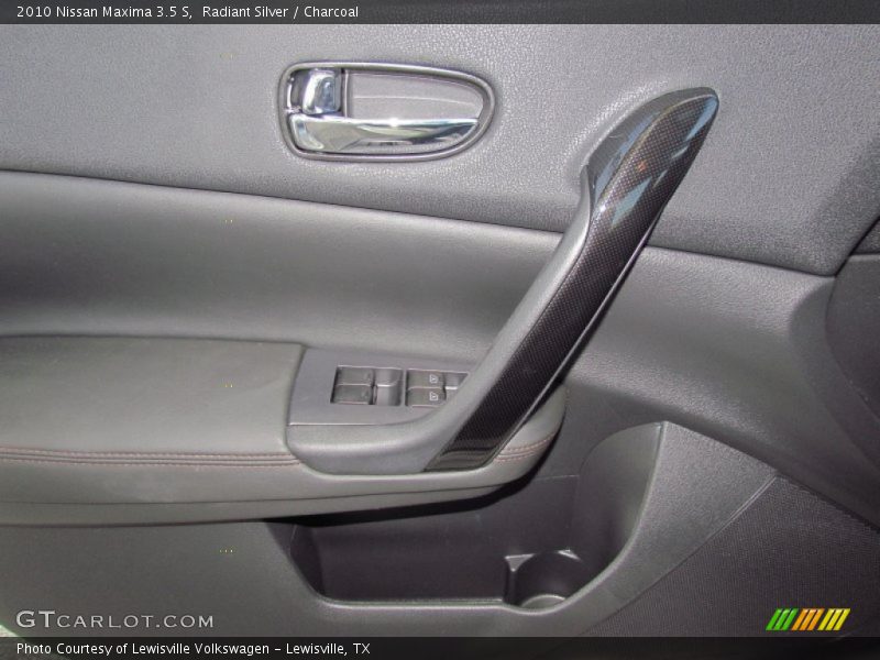Radiant Silver / Charcoal 2010 Nissan Maxima 3.5 S