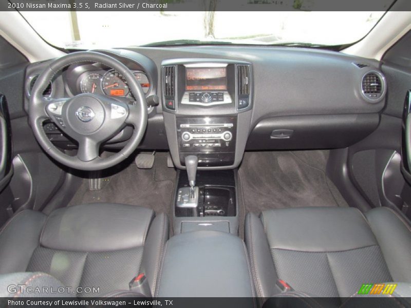 Radiant Silver / Charcoal 2010 Nissan Maxima 3.5 S