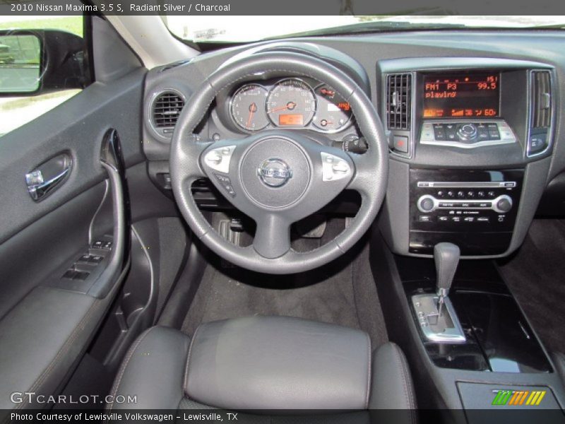 Radiant Silver / Charcoal 2010 Nissan Maxima 3.5 S