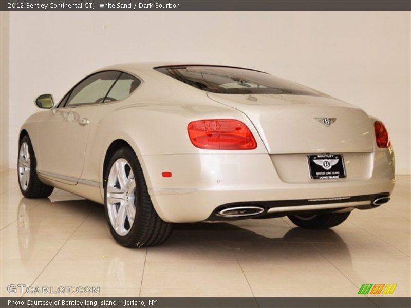 White Sand / Dark Bourbon 2012 Bentley Continental GT