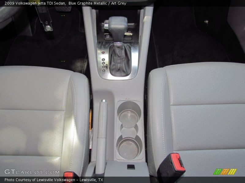 Blue Graphite Metallic / Art Grey 2009 Volkswagen Jetta TDI Sedan