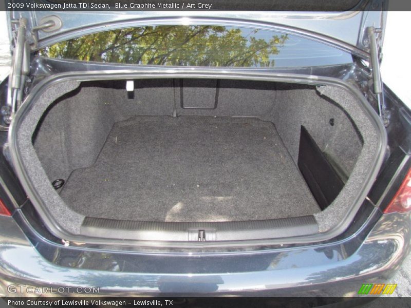 Blue Graphite Metallic / Art Grey 2009 Volkswagen Jetta TDI Sedan