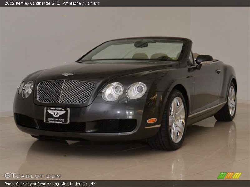 Front 3/4 View of 2009 Continental GTC 