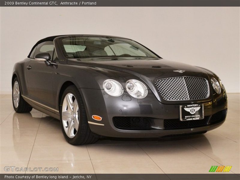 Anthracite / Portland 2009 Bentley Continental GTC