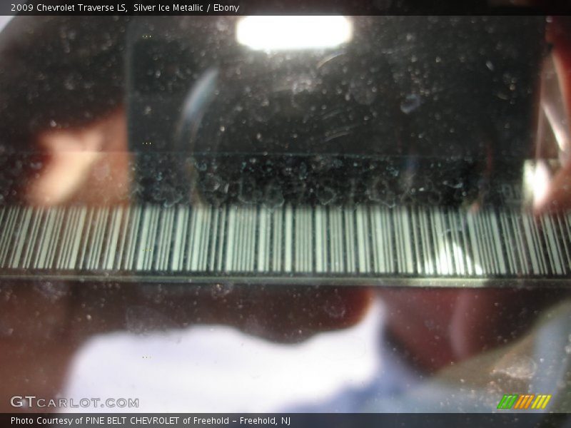 Silver Ice Metallic / Ebony 2009 Chevrolet Traverse LS
