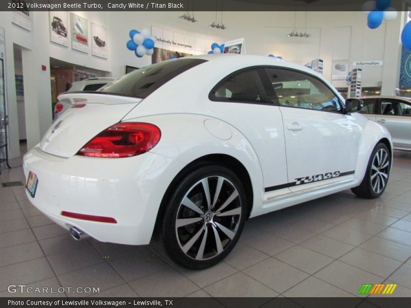 Candy White / Titan Black 2012 Volkswagen Beetle Turbo
