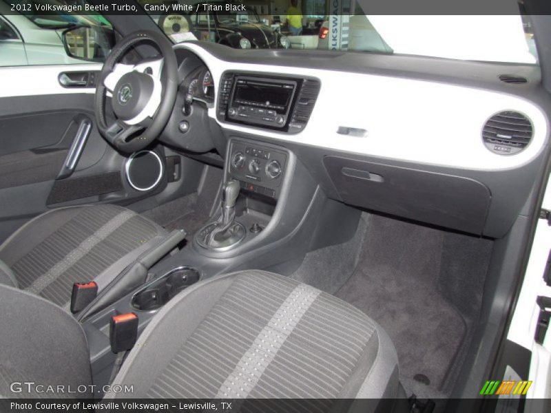 Dashboard of 2012 Beetle Turbo