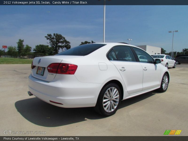 Candy White / Titan Black 2012 Volkswagen Jetta SEL Sedan