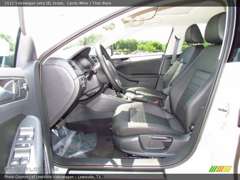  2012 Jetta SEL Sedan Titan Black Interior