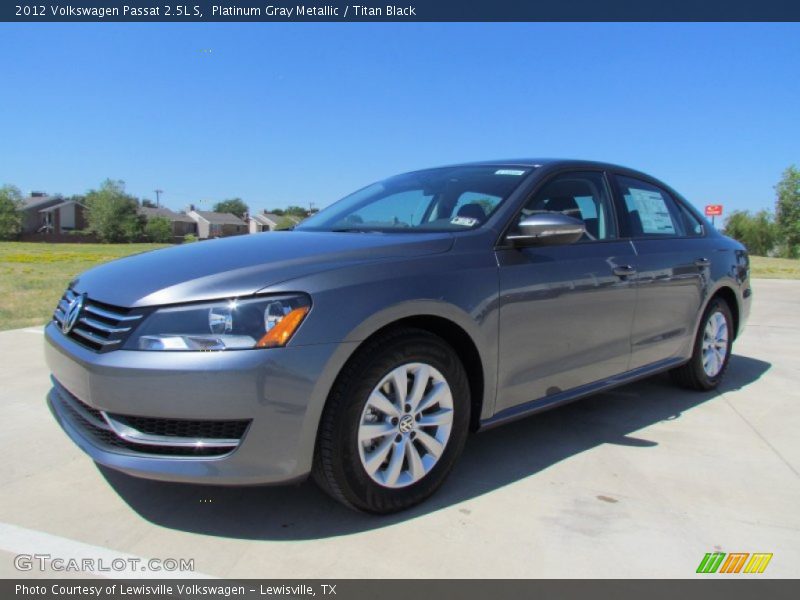 Front 3/4 View of 2012 Passat 2.5L S