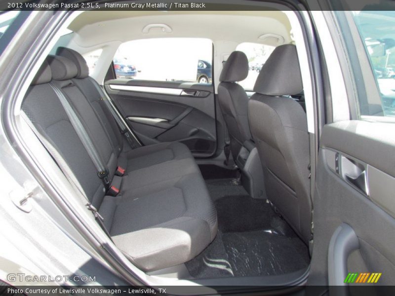  2012 Passat 2.5L S Titan Black Interior