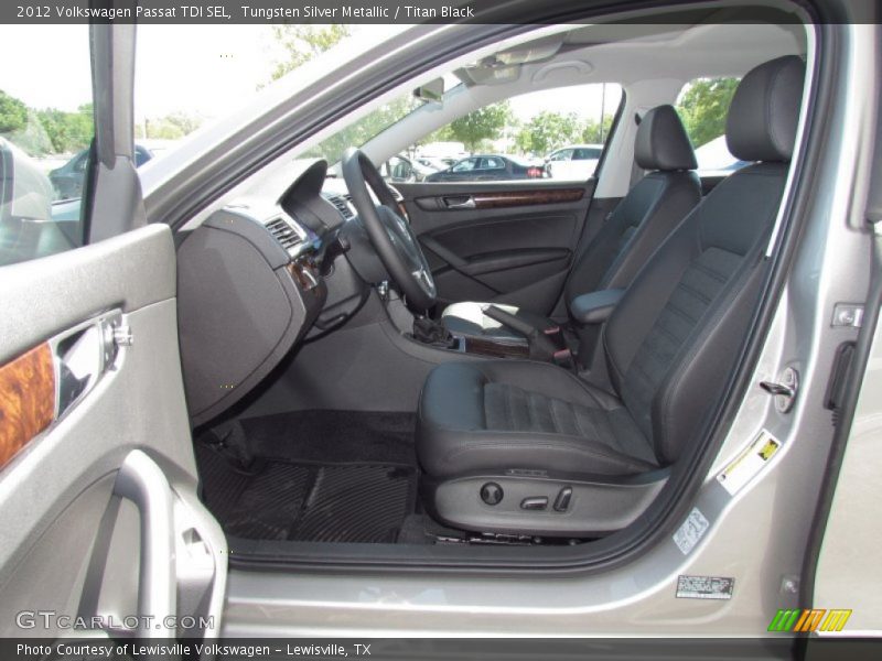  2012 Passat TDI SEL Titan Black Interior