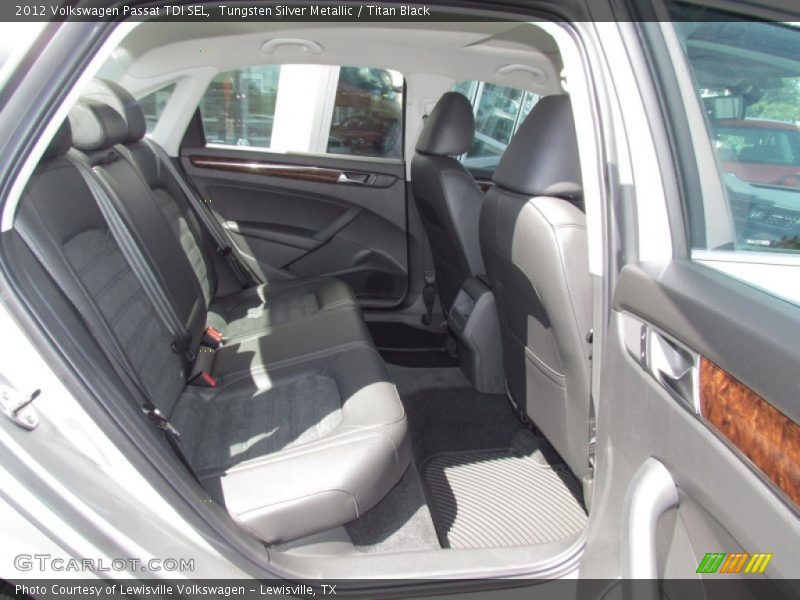 Tungsten Silver Metallic / Titan Black 2012 Volkswagen Passat TDI SEL