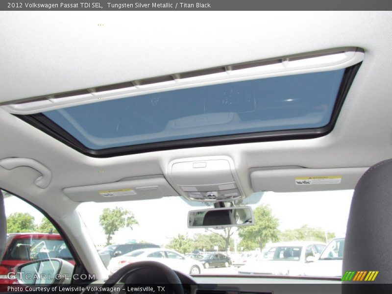 Tungsten Silver Metallic / Titan Black 2012 Volkswagen Passat TDI SEL