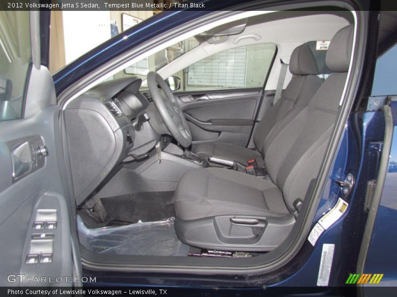  2012 Jetta S Sedan Titan Black Interior