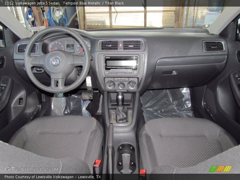 Dashboard of 2012 Jetta S Sedan