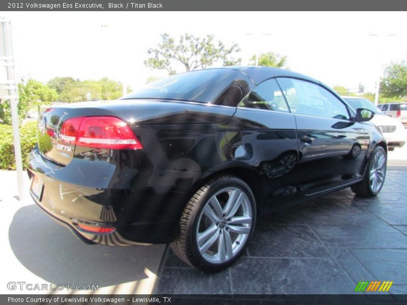 Black / Titan Black 2012 Volkswagen Eos Executive