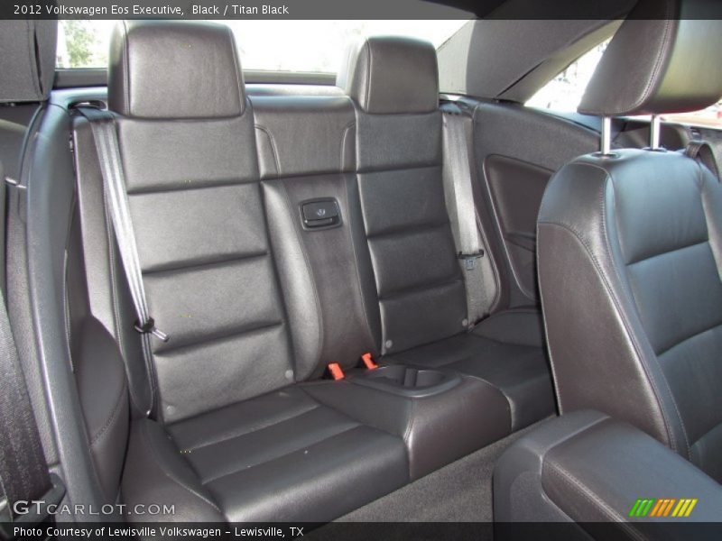 Black / Titan Black 2012 Volkswagen Eos Executive