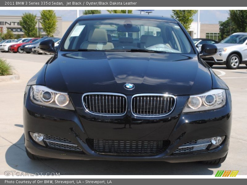 Jet Black / Oyster/Black Dakota Leather 2011 BMW 3 Series 335d Sedan