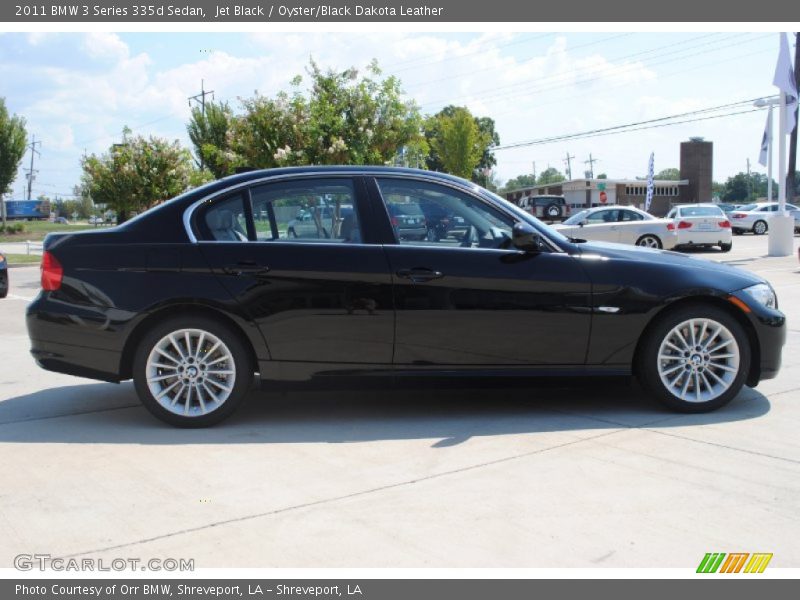 Jet Black / Oyster/Black Dakota Leather 2011 BMW 3 Series 335d Sedan