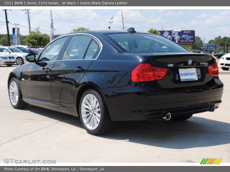 Jet Black / Oyster/Black Dakota Leather 2011 BMW 3 Series 335d Sedan