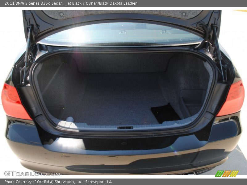 Jet Black / Oyster/Black Dakota Leather 2011 BMW 3 Series 335d Sedan