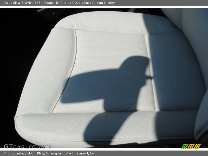 Jet Black / Oyster/Black Dakota Leather 2011 BMW 3 Series 335d Sedan