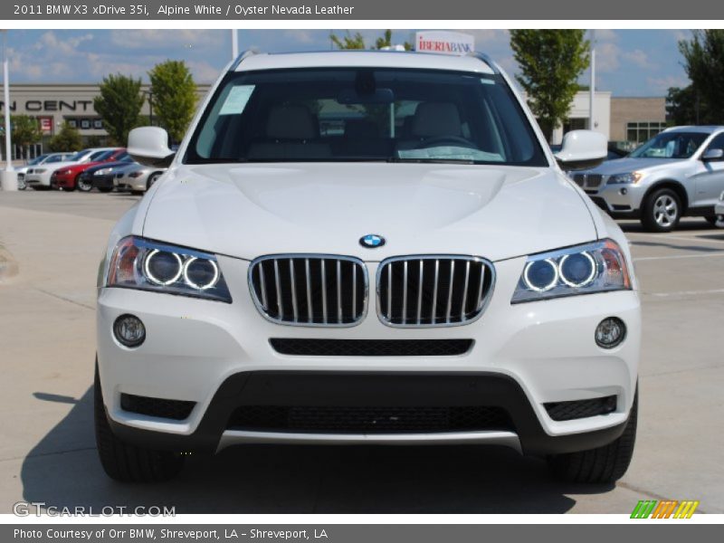  2011 X3 xDrive 35i Alpine White