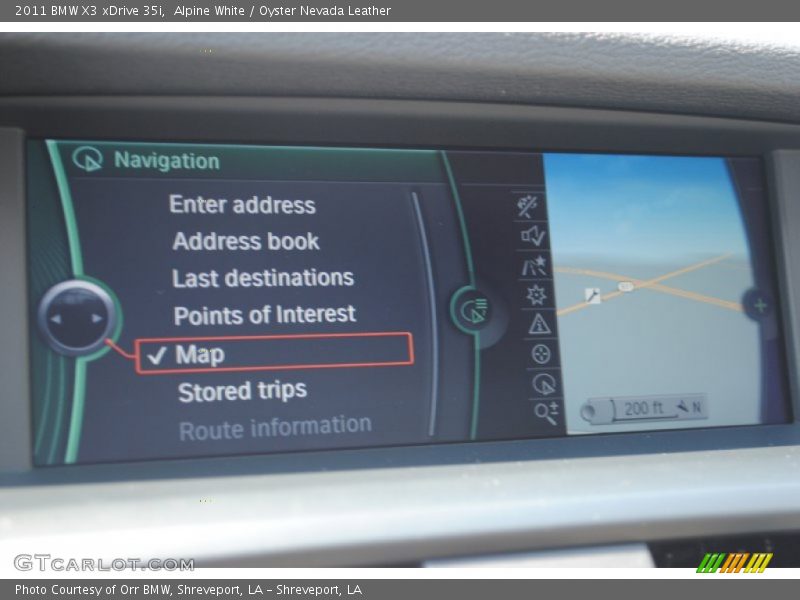 Alpine White / Oyster Nevada Leather 2011 BMW X3 xDrive 35i