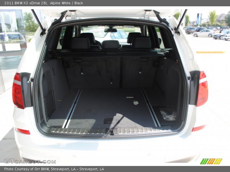 Alpine White / Black 2011 BMW X3 xDrive 28i