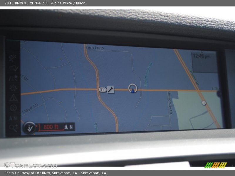Alpine White / Black 2011 BMW X3 xDrive 28i