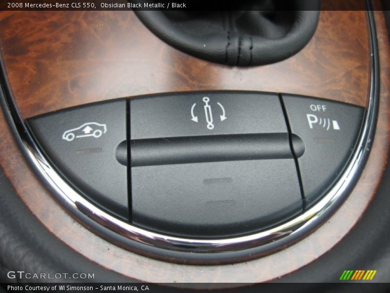 Obsidian Black Metallic / Black 2008 Mercedes-Benz CLS 550
