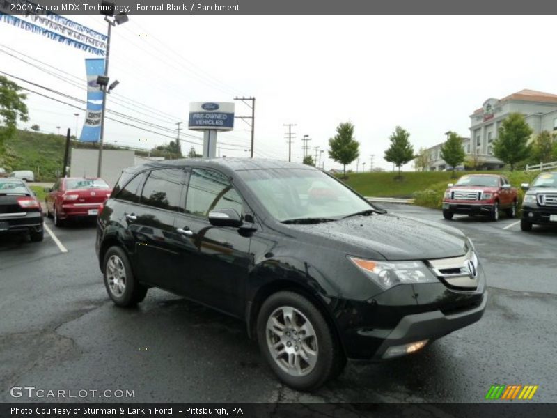 Formal Black / Parchment 2009 Acura MDX Technology