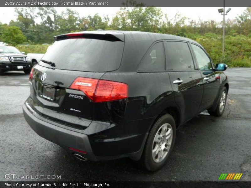 Formal Black / Parchment 2009 Acura MDX Technology