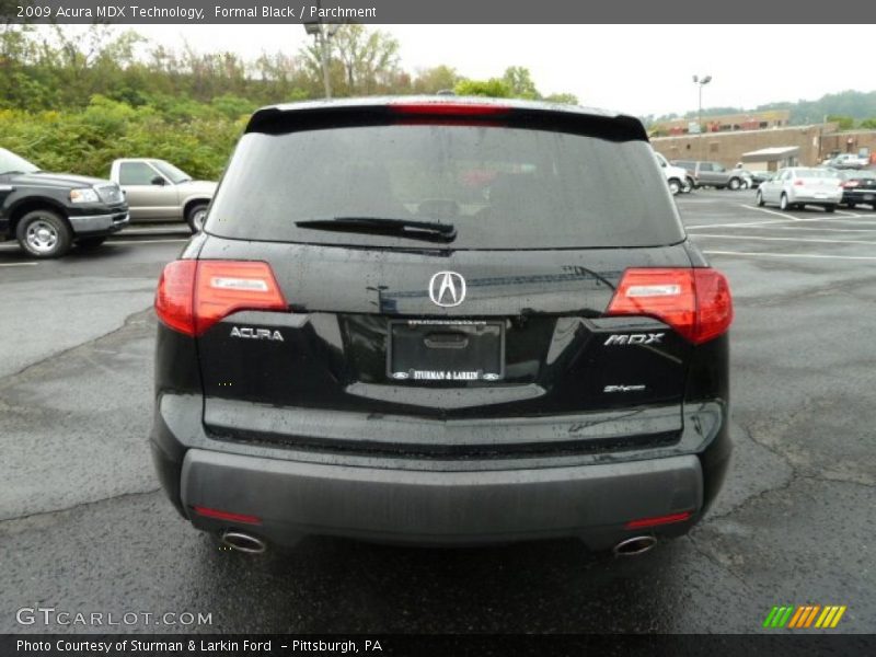 Formal Black / Parchment 2009 Acura MDX Technology