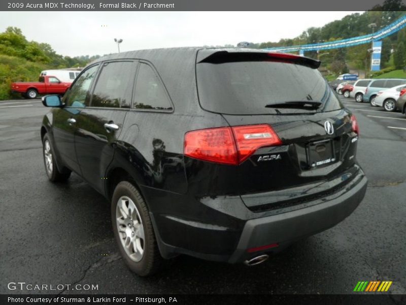 Formal Black / Parchment 2009 Acura MDX Technology