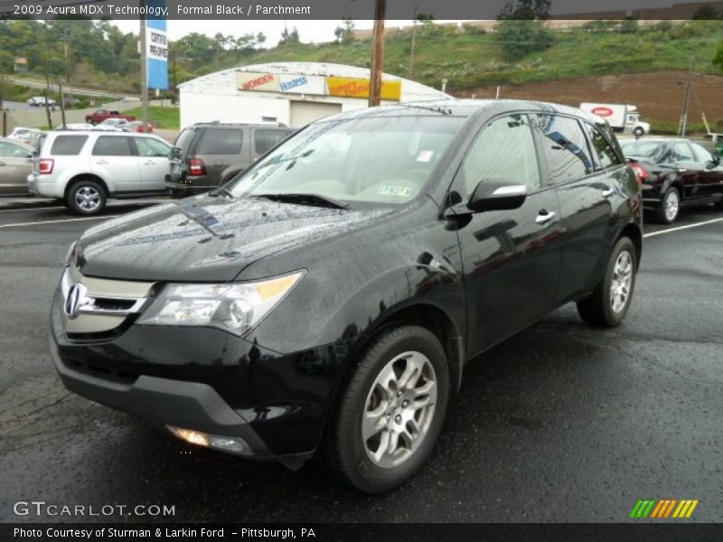 Formal Black / Parchment 2009 Acura MDX Technology