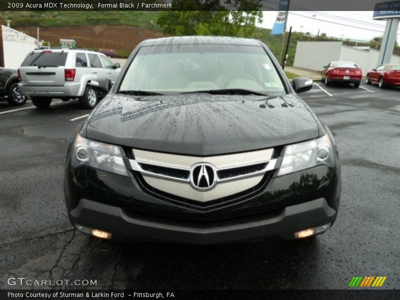 Formal Black / Parchment 2009 Acura MDX Technology