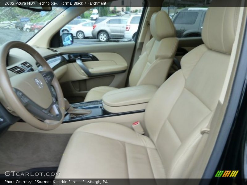 Formal Black / Parchment 2009 Acura MDX Technology