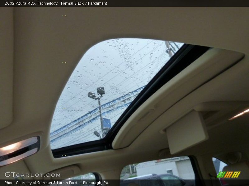 Formal Black / Parchment 2009 Acura MDX Technology