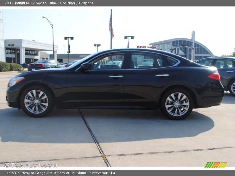 Black Obsidian / Graphite 2012 Infiniti M 37 Sedan