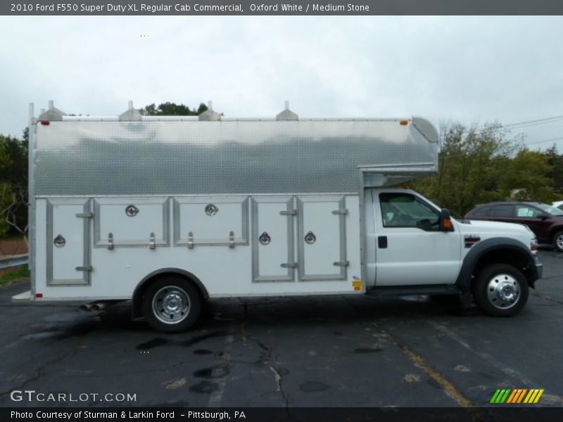  2010 F550 Super Duty XL Regular Cab Commercial Oxford White