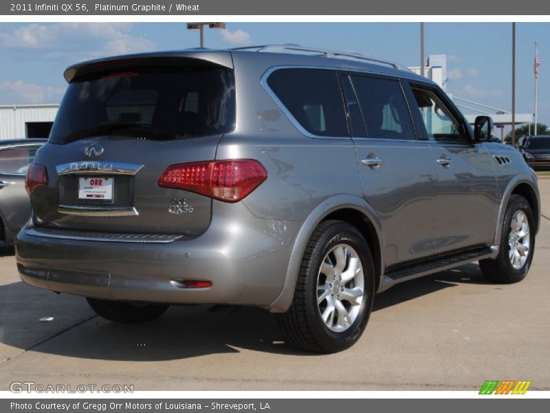 Platinum Graphite / Wheat 2011 Infiniti QX 56